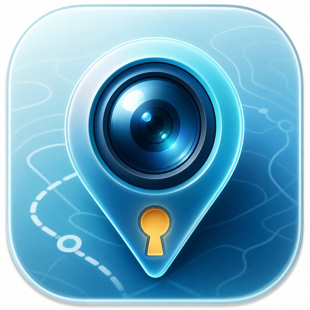 TripLens - AI Trip Planner Icon